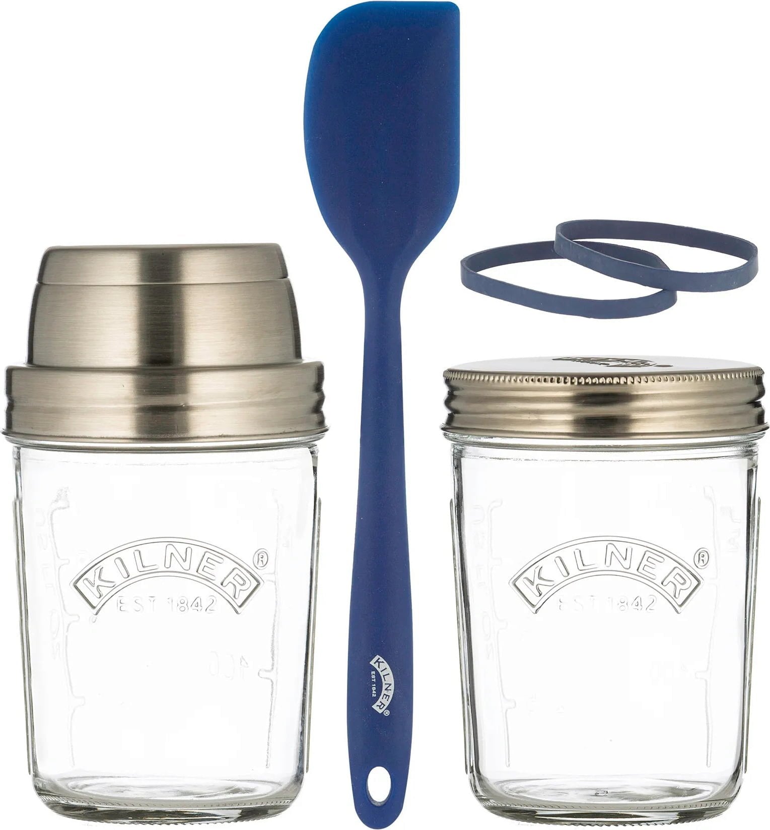 Kilner Starter set na výrobu kvásku 2x 0,35l se špatulí 0025.035