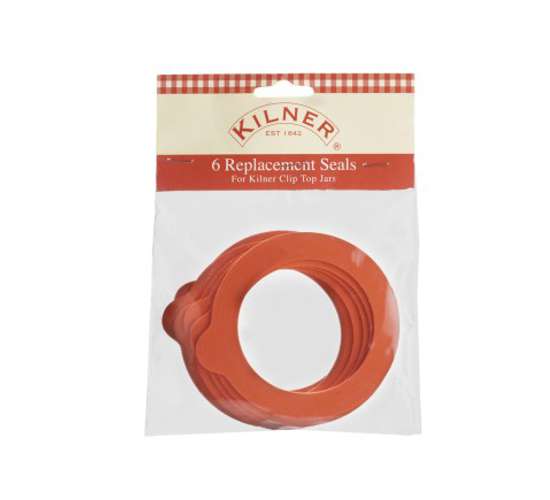 Kilner set gumových těsnění na  zavařovací sklenice 0,35l až 2l 6ks 0025.489