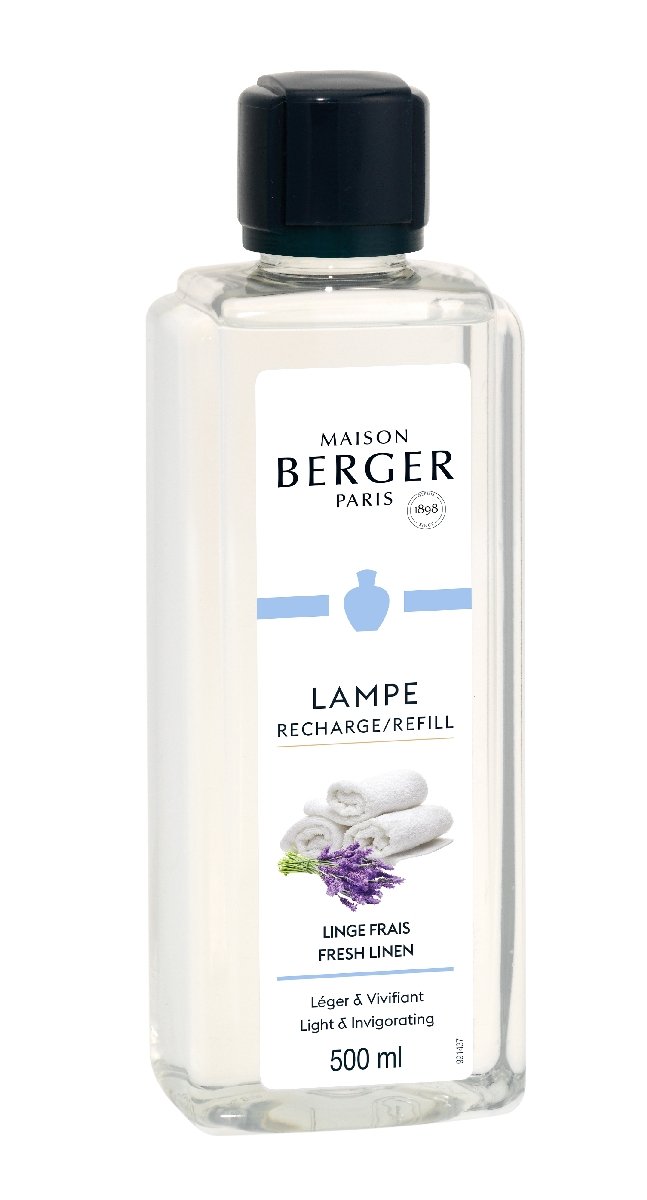 Maison Berger Paris Fresh Linen/Svěží vyprané prádlo náplň do lamp 0,5l 115117