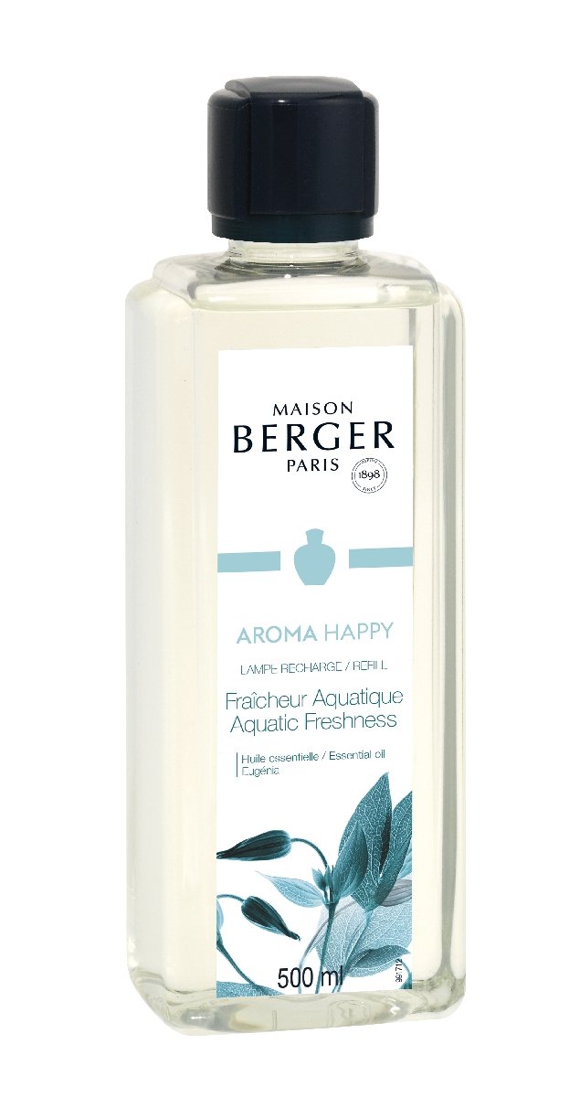 Maison Berger Paris Aroma Happy Aquatic Freshness/Svěžest vody náplň do lamp 0,5l 115373