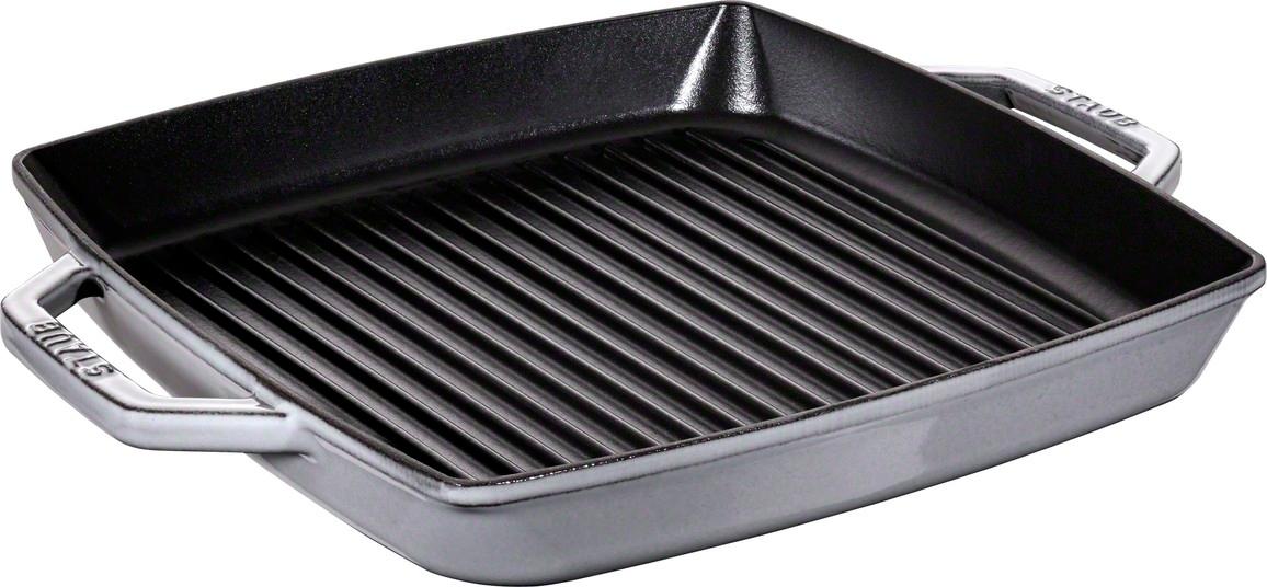 Staub STAUB Grilovací pánev se dvěma úchyty 28x28