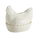 Mason Cash Cream Hen mísa s víkem ve tvaru slepice bílá 2010.019