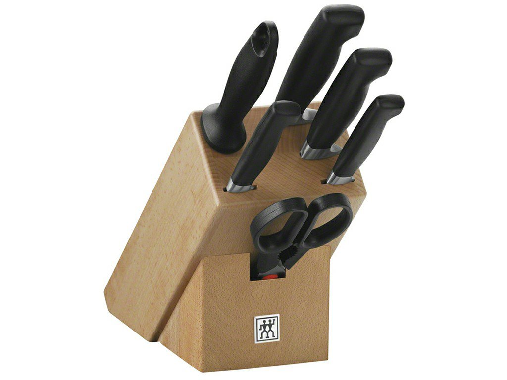 Zwilling Four Star blok s noži 7 ks buk 30x11,5x26 cm 1002246