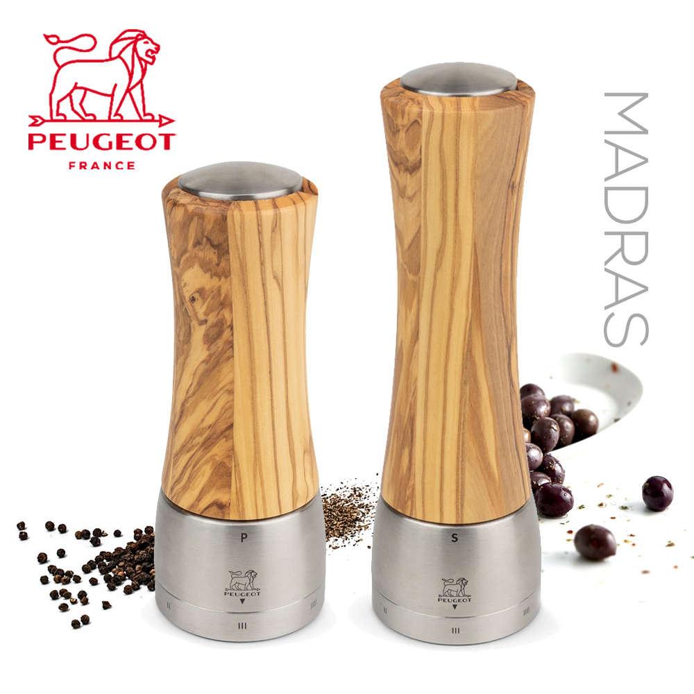 Peugeot MADRAS U´SELECT mlýnek na pepř 21 cm olivové dřevo 36164