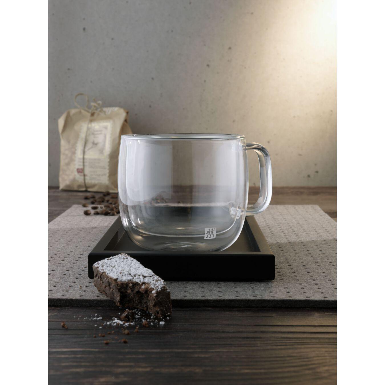 Zwilling Sorrento Plus skleničky na cappuccino s uchem 450ml 2 ks 1003096