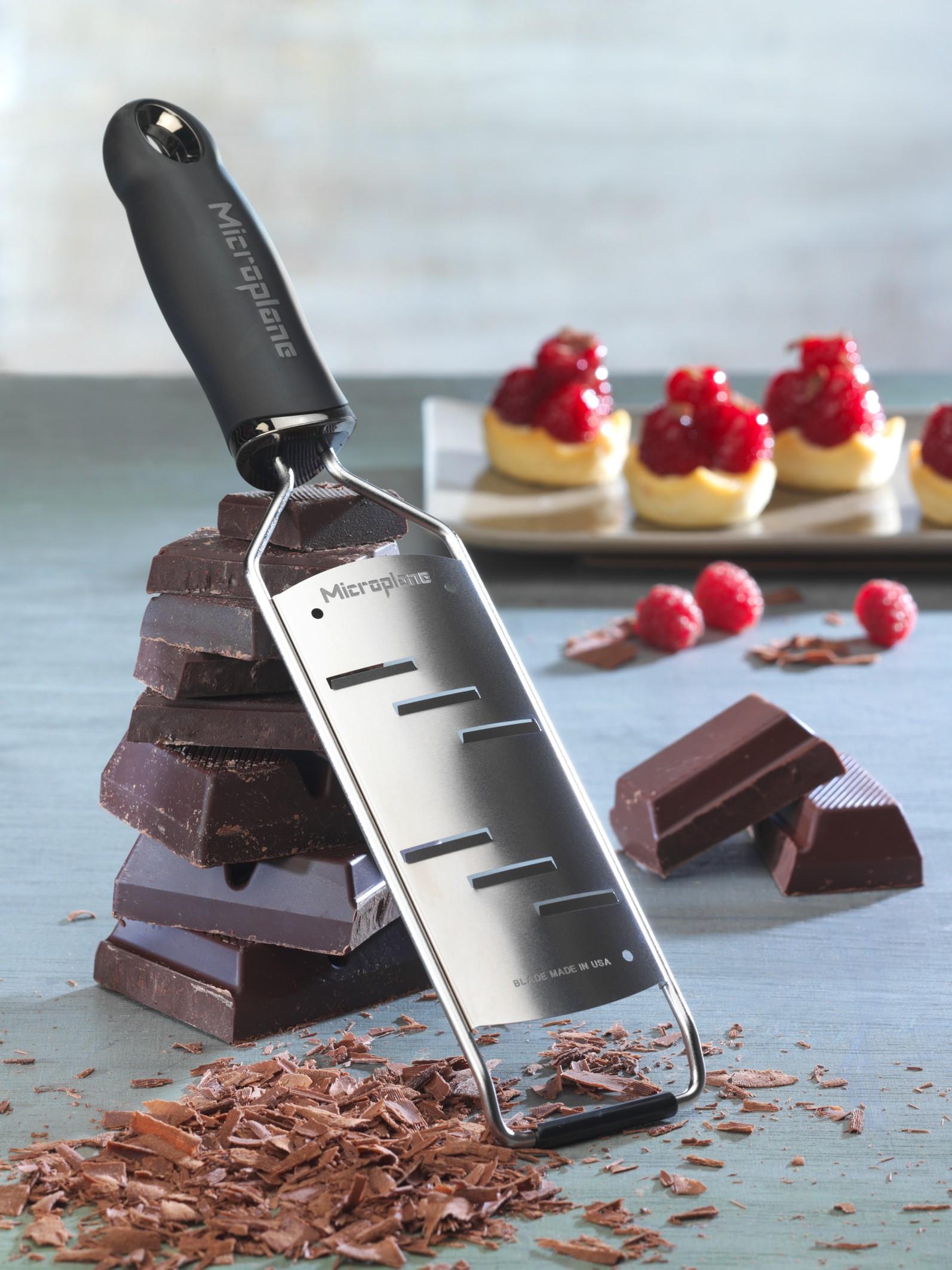 Microplane  Gourmet struhadlo plátkovací s rukojetí černá 45006