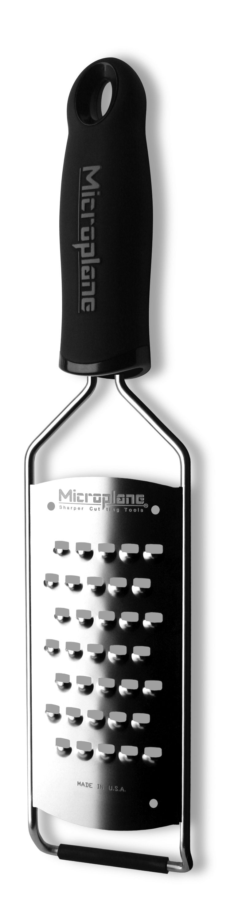 Microplane  Gourmet struhadlo hrubé s rukojetí černá 45008