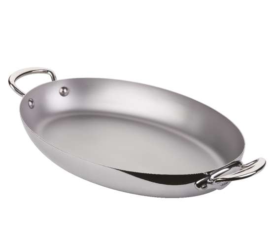 Mauviel M'cook pánev 30 cm úchyt nerez  523430