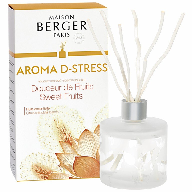 Maison Berger Paris Aroma D-Stress Sweet Fruits/Sladké ovoce difuzér s náplní 0,18l 6228