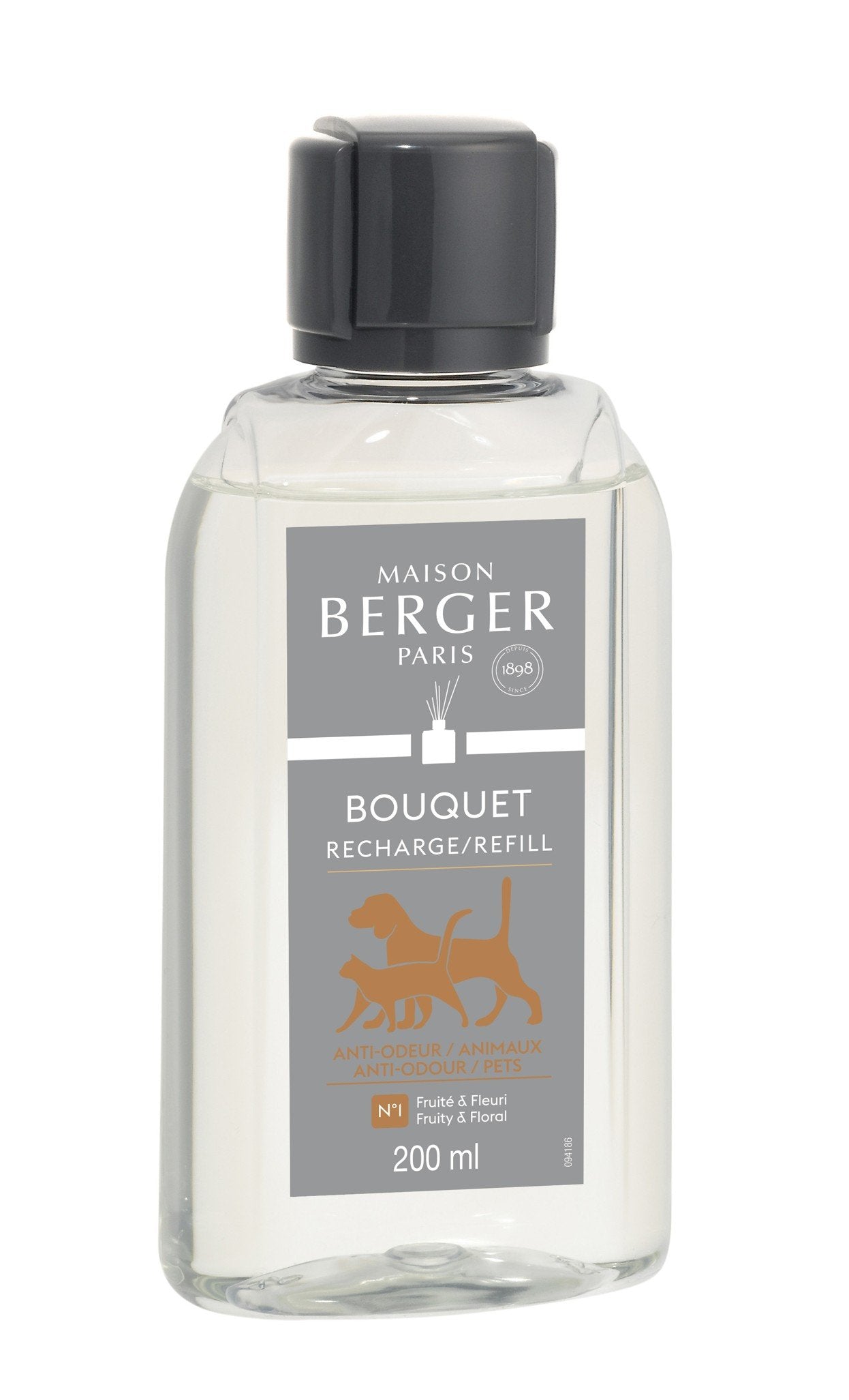 Maison Berger Paris My home free from pet odours/Zvířata náplň do difuzéru 0,2l 6271