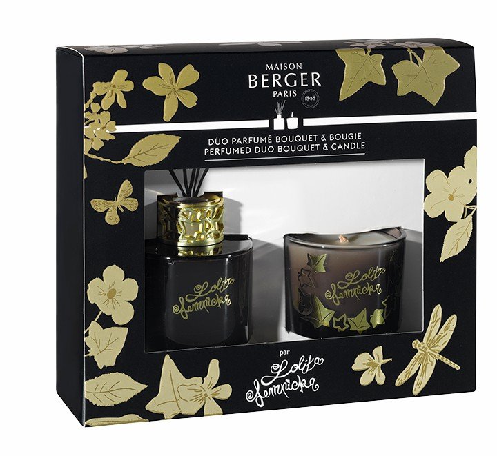 Maison Berger Paris Lolita Lempicka mini duo difuzér 0,08l + svíčka 80g černá 6370