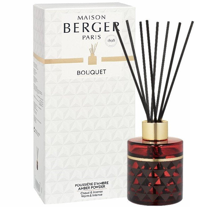 Maison Berger Paris Clarity difuzér s náplní Ambrový prach 0,115l bordó 6397