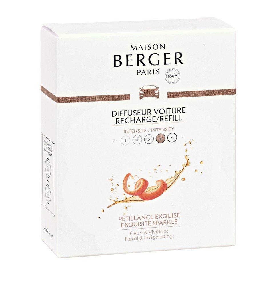 Maison Berger Paris CAR 2 náhr. náplně Exqusite Sparkle / Intenzivní třpyt 6426