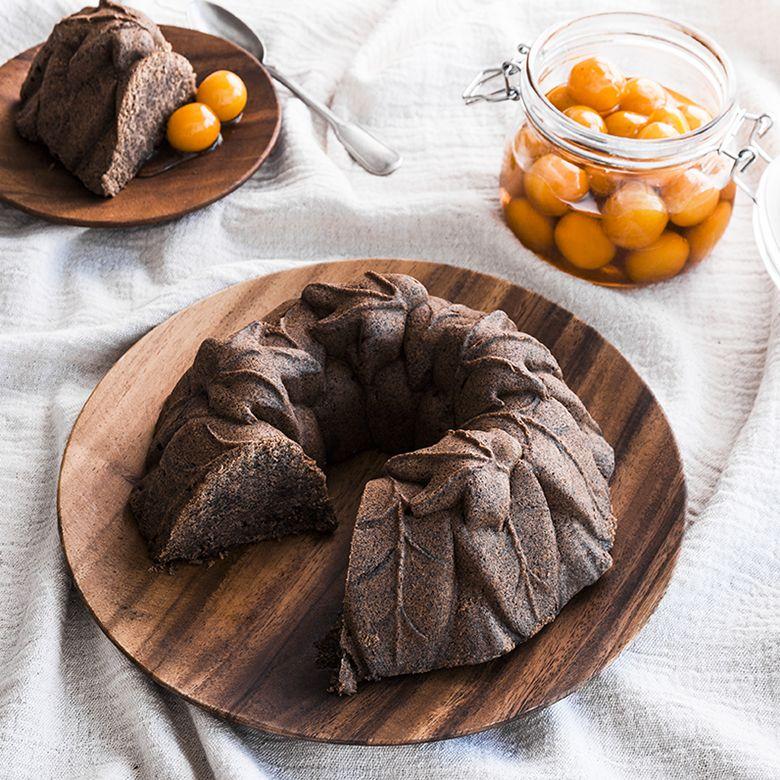 Nordic Ware Forma na bábovku Listy vinné révy 10 cup bronzová  85948