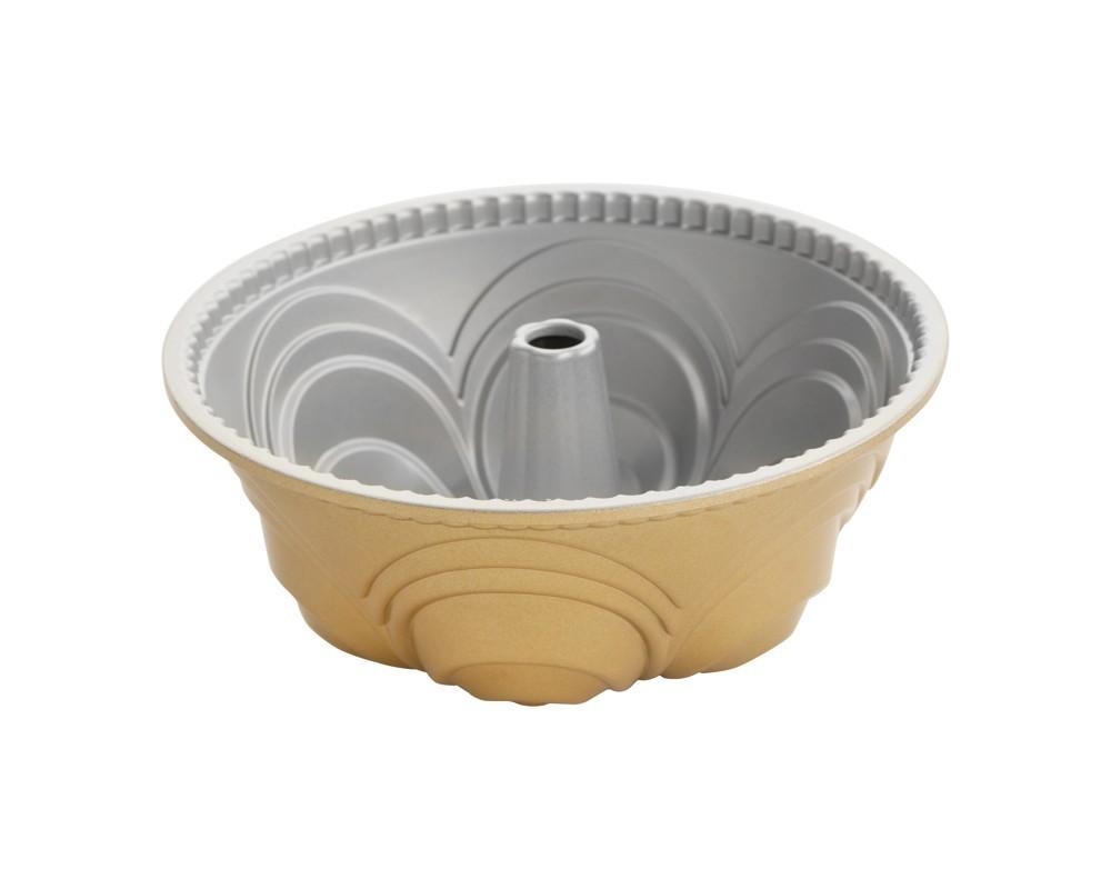 Nordic Ware Forma na bábovku Chiffon 10 cup zlatá 87477