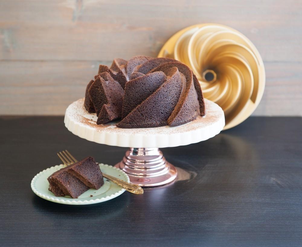 Nordic Ware Forma na bábovku Heritage 6 cup zlatá 90077