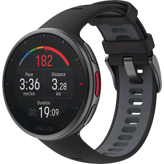Polar VANTAGE V2 sporttester černý vel. S-L 90082710