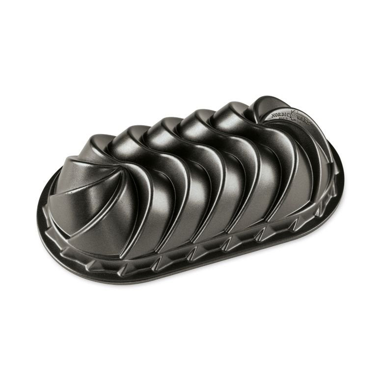 Nordic Ware Forma na chlebíček Heritage 6cup grafitová 90377