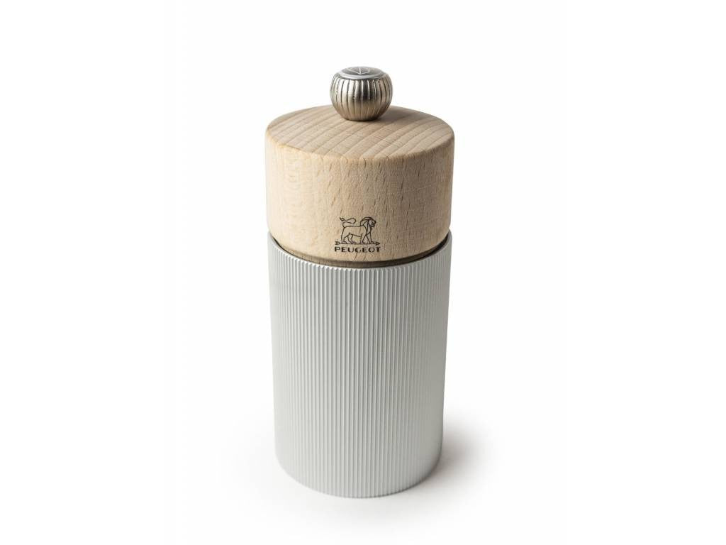 Peugeot LINE mlýnek na sůl 12 cm aluminiový přírodní 39899