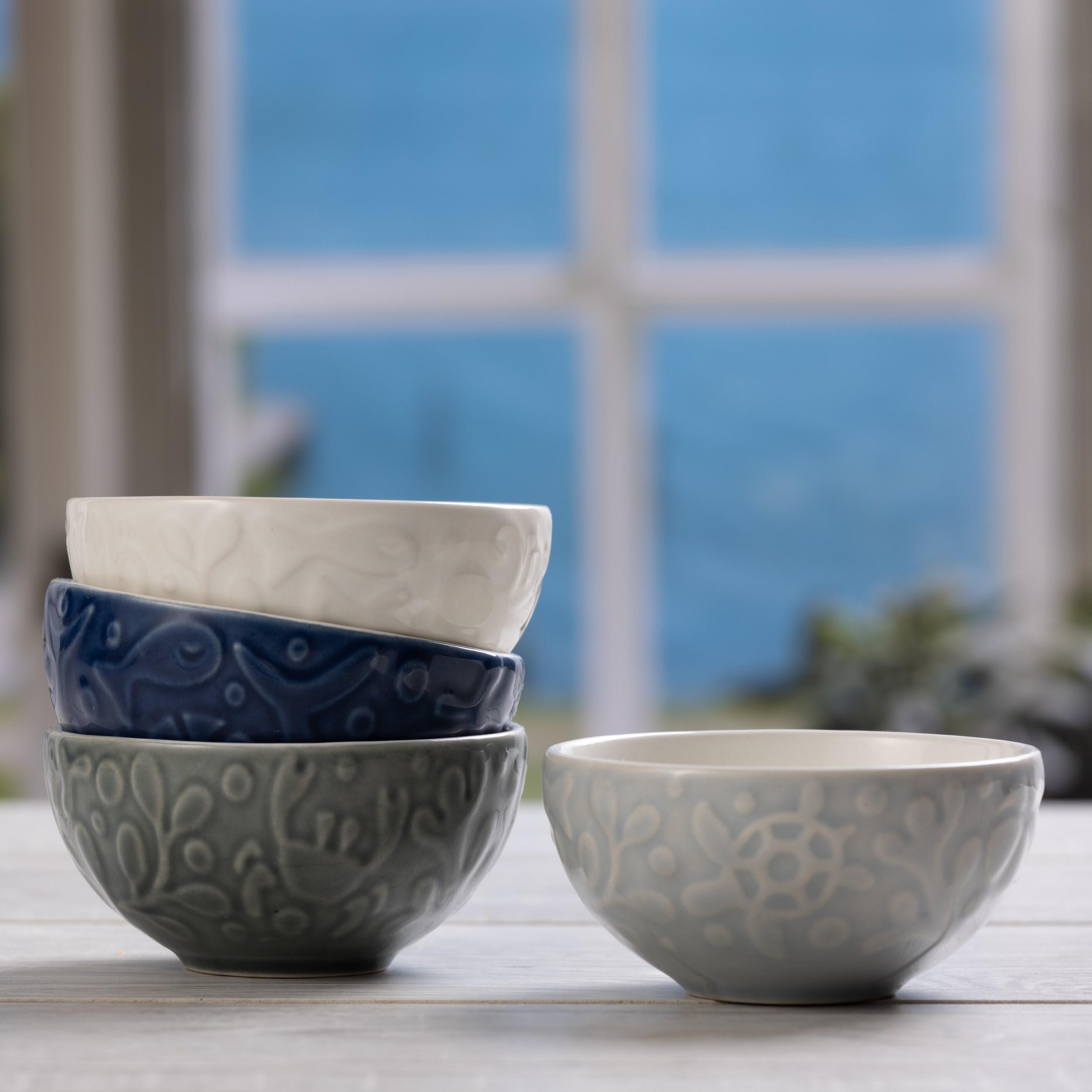 Mason Cash Nautical Food Preparation Bowls misky na přípravu těsta 4 set 2002.161