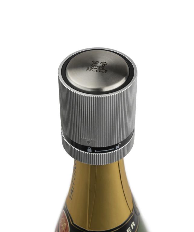 Peugeot LINE zátka na perlivé víno aluminiová světlá 210809