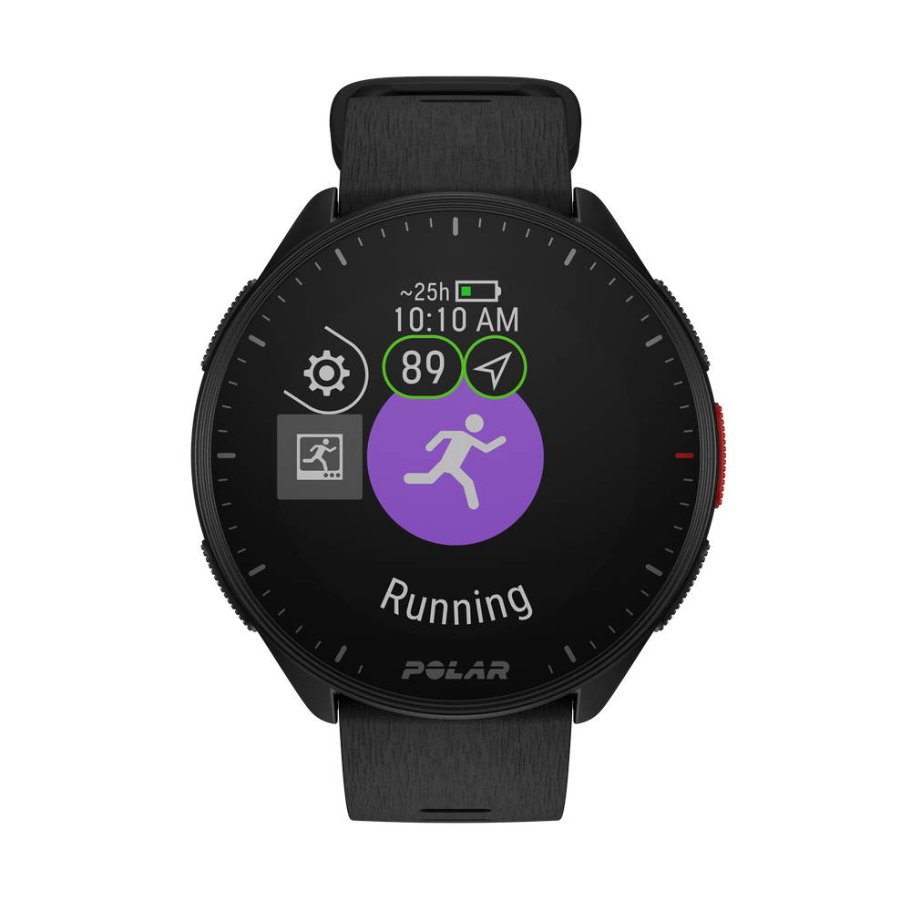 Polar Pacer sporttester S-L černá 900102174