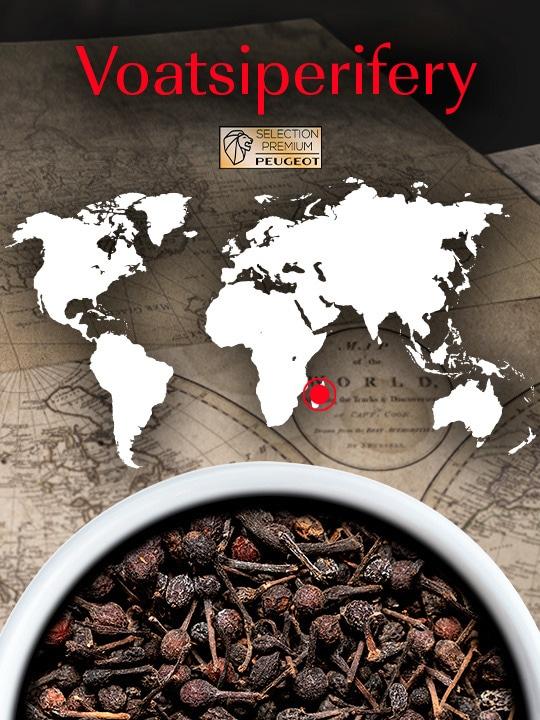 Peugeot Premium Voatsiperifery divoký černý pepř 60 g ( 3 x 20 g) 42493