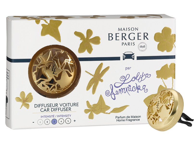 Maison Berger Paris CAR difuzér do auta Lolita s náplní Lolita Lempicka zlatý 6440