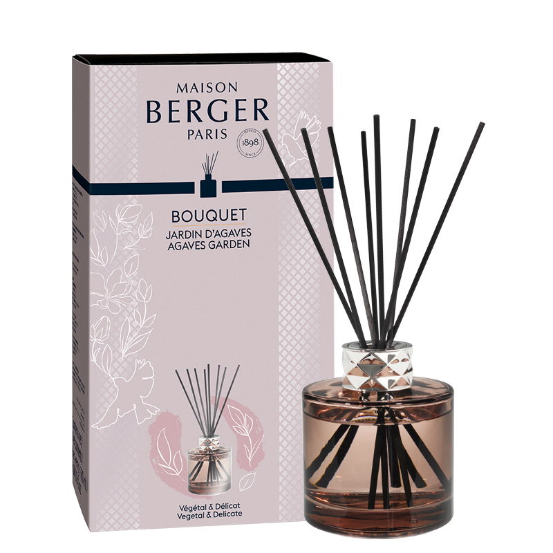 Maison Berger Paris Joy difuzér přednaplněný 0,18l náplň Garden of Agaves/Zahrada agáve 0,2l růžový 6847