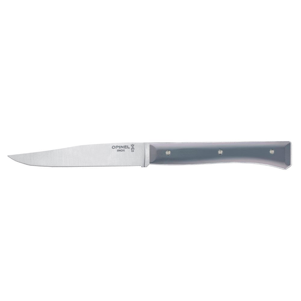 Opinel Facette, stolní nůž, břidlicový, mirko zoubkovaná čepel, 4ks 002565