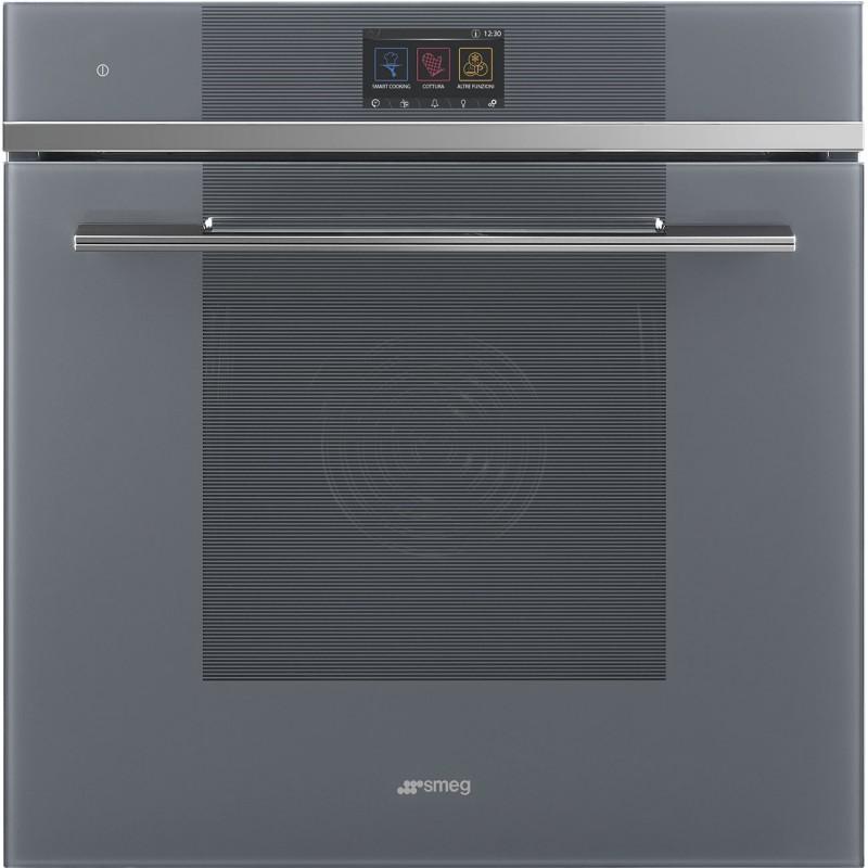 SMEG_MDA SMEG trouba, 60 cm, 150 Aut.programů, OMNICHEF, objem 68 l, šedá SO6104APG