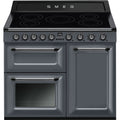 SMEG_MDA SMEG varné centrum TR103I, 100 x 60 cm, indukční varná deska, 3 trouby, objem 61 l