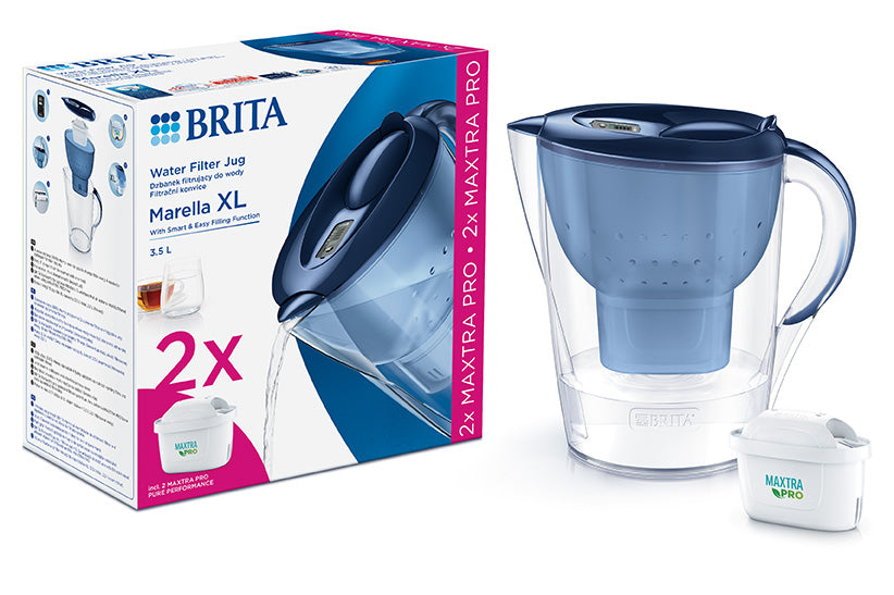 Brita Marella XL 3,5l modrá + 2x MX Pro PO  2024 1052786