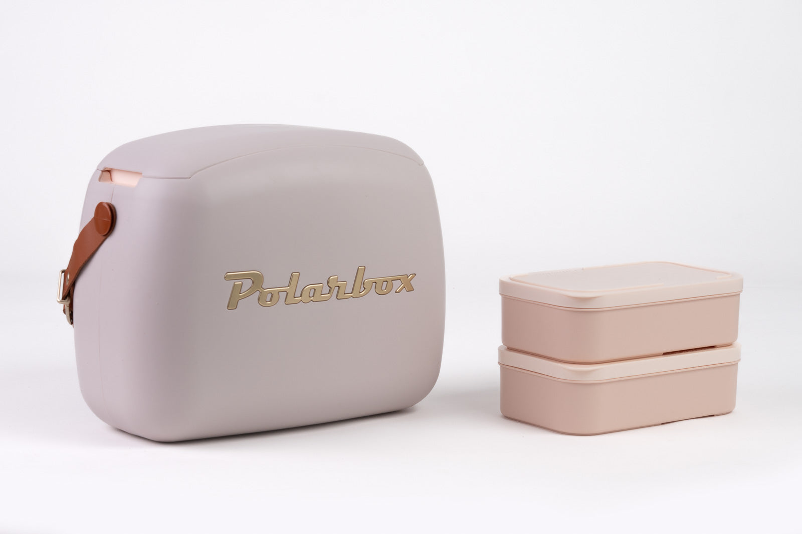 Polarbox Chladící bag 6l, starorůžová, zlatý nápis PLB6/PERLA/GOLD