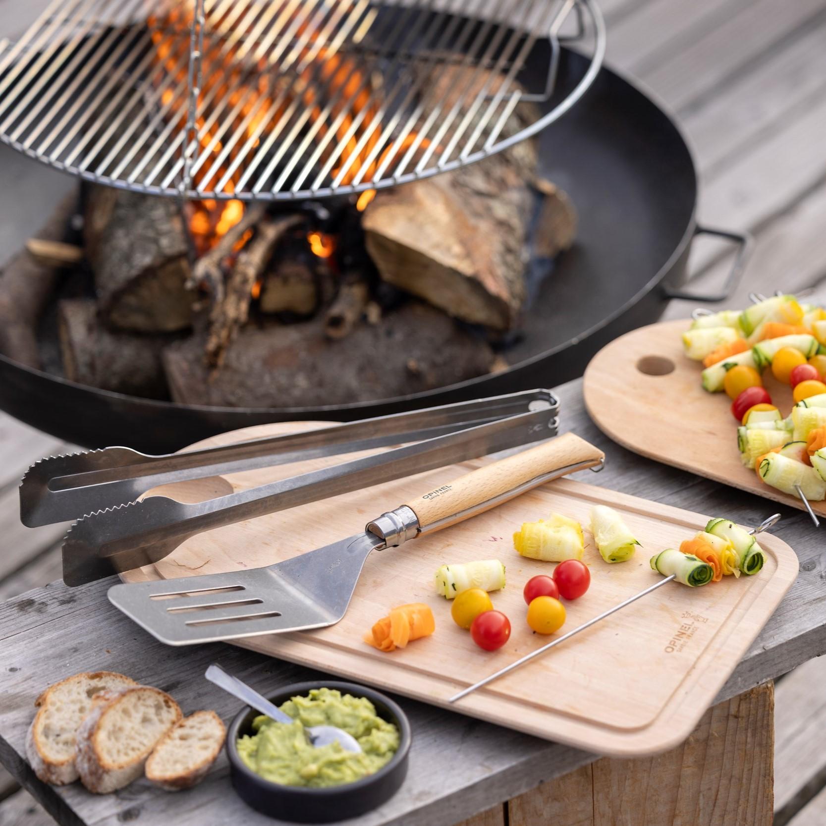 Opinel Barbecue set, dárkové balení, nůž N°12, obracečka, kleště 002733
