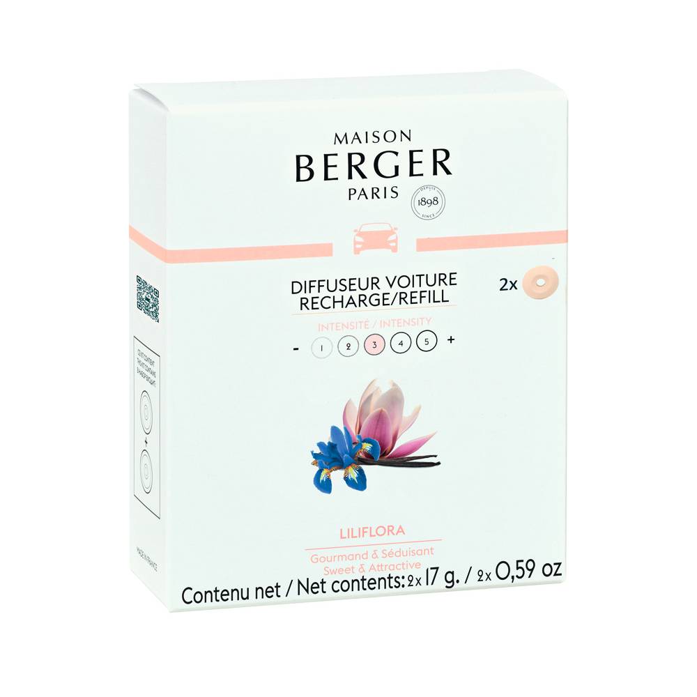 Maison Berger Paris CAR 2 náhr. náplně Liliflora/Magnólie 7608