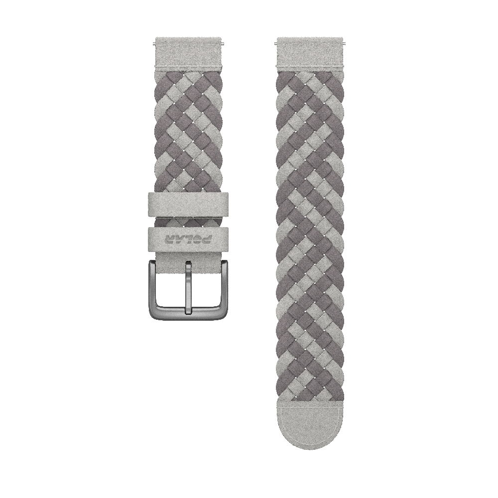 Polar řemínek 20mm Alcantra M/L šedá 910106997