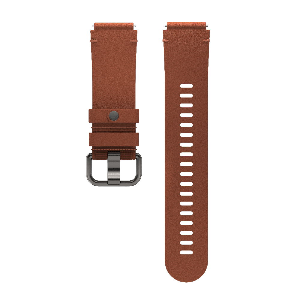 Polar řemínek 20mm kožený M/L bronzová 910110029