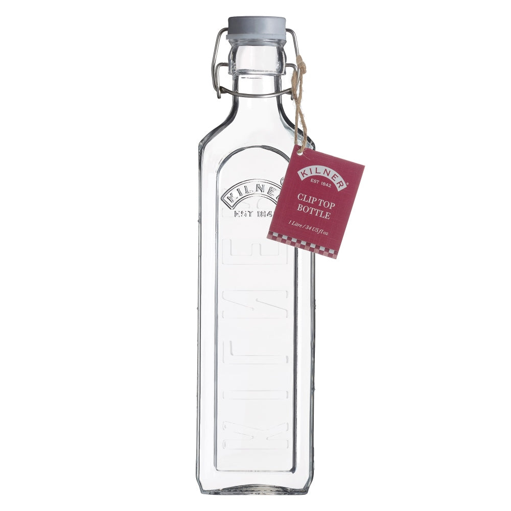 Kilner láhev s klipem hranatá 1l 0025.007