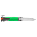Opinel VRI N°12 Inox Explore zelená  10 cm s odstraňovačem klíšťat 002454