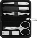 Zwilling Beauty BT TWINOX manikúra 5 ks kůže Yak černá zip (nůžky, pinz.,štíp., saf. piln.) 98680-004