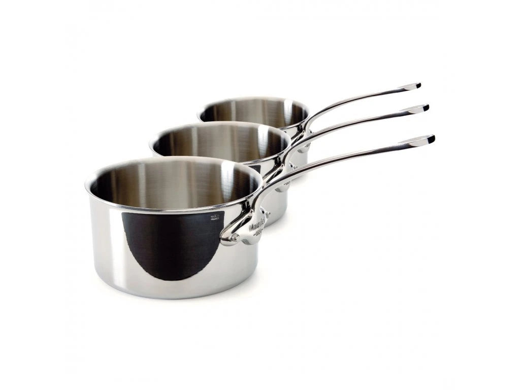 Mauviel M'cook set 3ks omáčníků 16/20 cm rukojeť nerez  521050