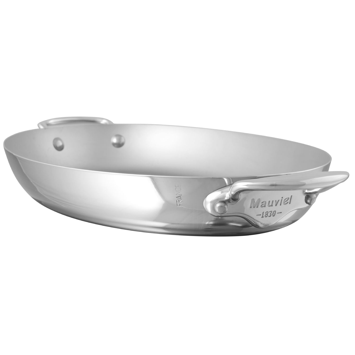 Mauviel M'cook pánev 35 cm úchyt nerez  523435