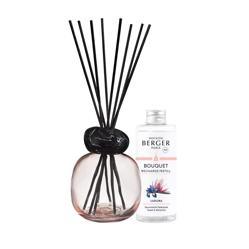 Maison Berger Paris Mineral difuzér 0,26l s náplní Liliflora 0,18l růžový 7831