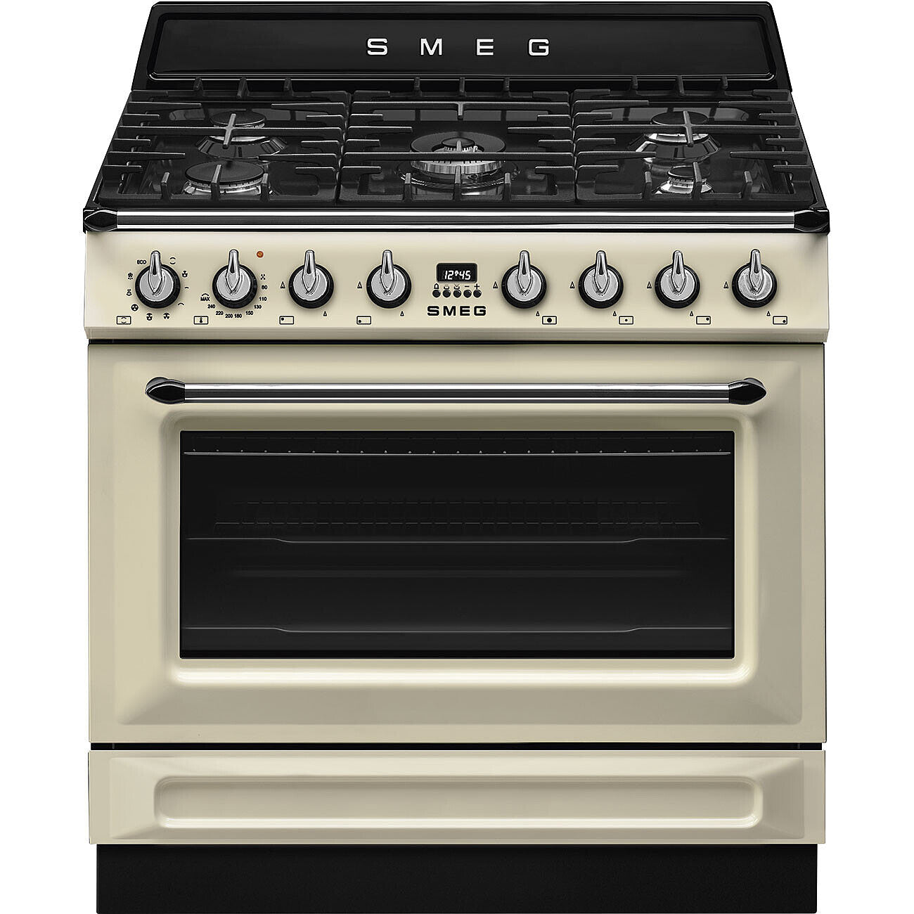 SMEG_MDA SMEG varné centrum Victoria TR90GM, plynová varná deska, multifunk. trouba, objem 115 l