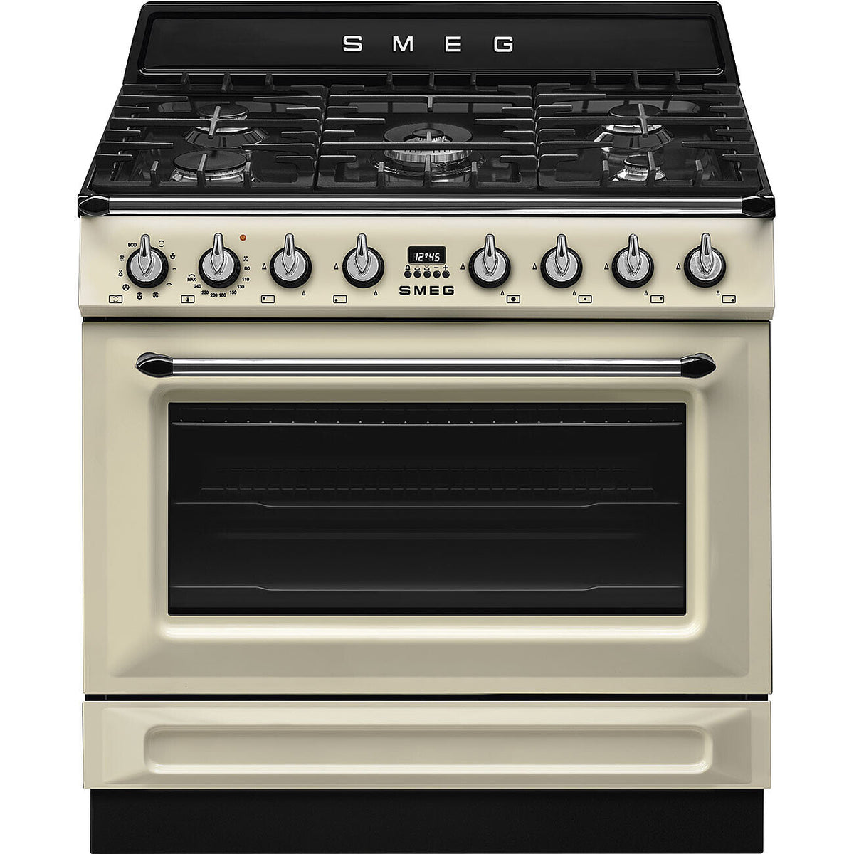 SMEG_MDA SMEG varné centrum Victoria TR90GM, plynová varná deska, multifunk. trouba, objem 115 l