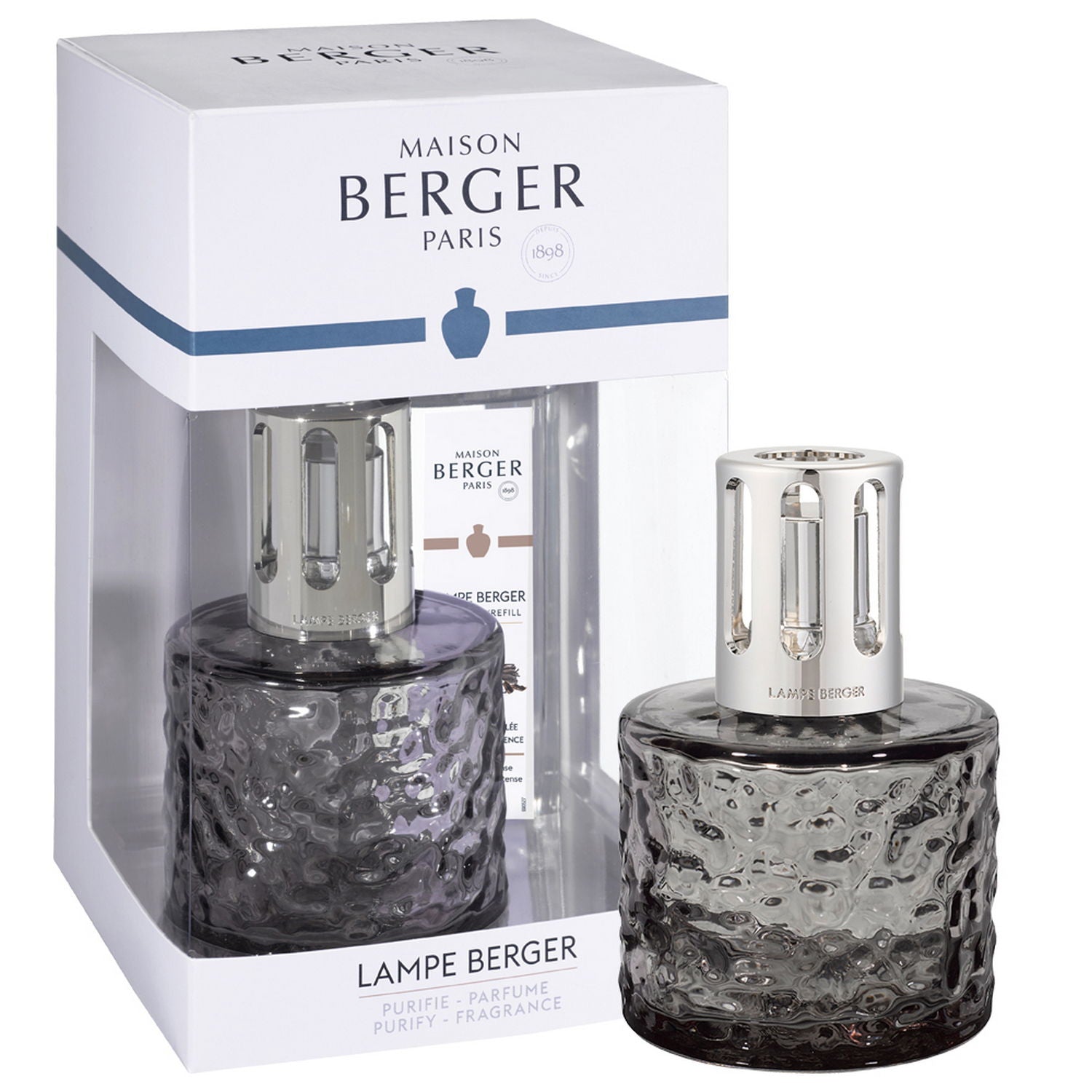 Maison Berger Paris Mirage lampa 0,49l s náplní Velkolepá vanilka 0,25l černá 4848