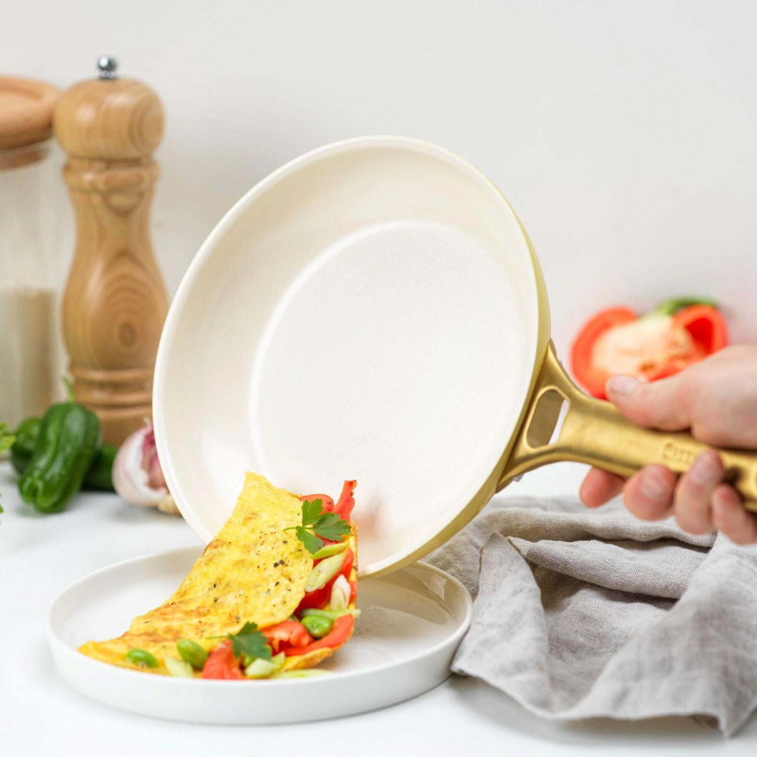 GreenPan PADOVA, 2 dílná sada pánví 20+26 cm, žlutá CC008486-001