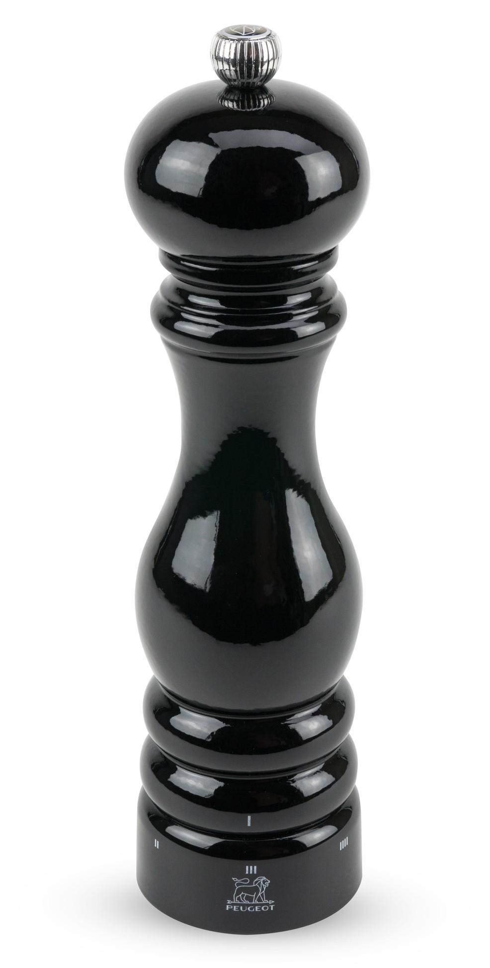 Peugeot PARIS U´SELECT mlýnek na sůl, ZIRLION 22 cm černý lak 2373700