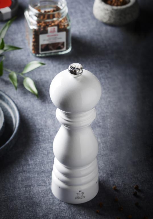 Peugeot PARIS U´SELECT mlýnek na sůl, ZIRLION 22 cm bílý lak 2783400